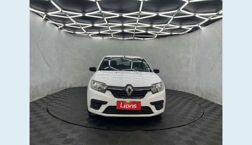 RENAULT LOGAN ZEN 1.0 12V SCE FLEX - BRANCO - 2023 Foto 2 (Grande)
