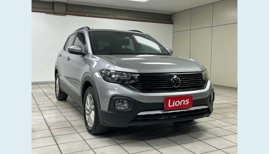 VOLKSWAGEN T-CROSS 1.0 200 TSI 12V AUT. FLEX - PRATA - 2024 Foto 2 (Grande)