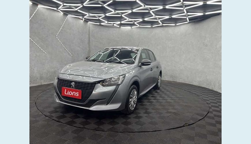 PEUGEOT 208 LIKE 1.0 FLEX - PRATA - 2023 Foto 2 (Grande)