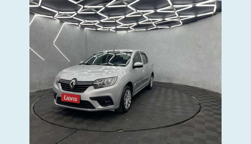 RENAULT LOGAN ZEN 1.0 12V SCE FLEX - PRATA - 2020 Foto 2 (Grande)