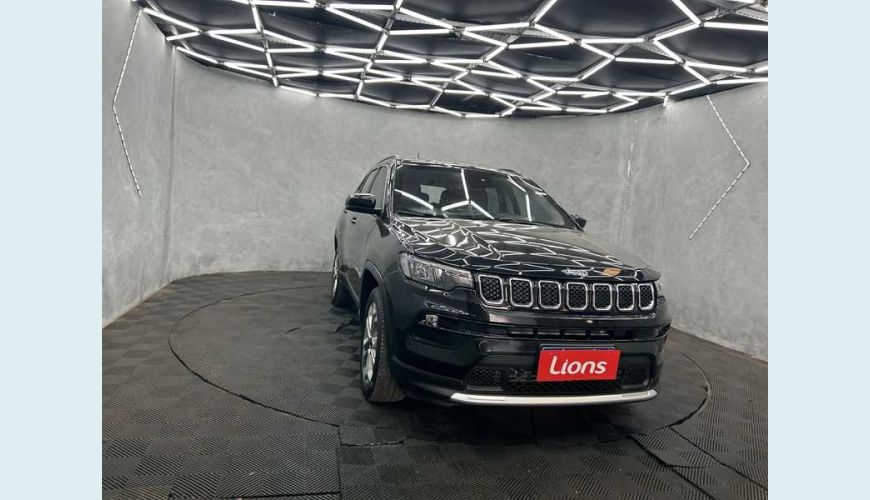 JEEP COMPASS LONGITUDE 1.3 T270 AUT. FLEX - PRETO - 2022 Foto 2 (Grande)