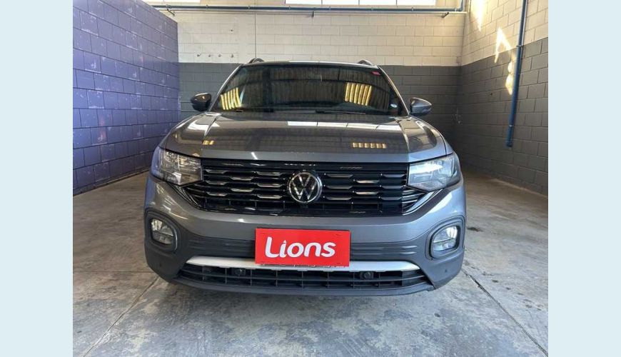 VOLKSWAGEN T-CROSS 1.0 200 TSI COMFORTLINE AUT. FLEX - CINZA - 2024 Foto 2 (Grande)