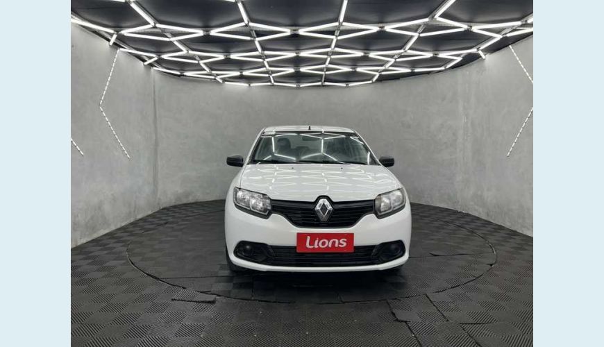 RENAULT LOGAN AUTHENTIQUE 1.0 12V SCE FLEX - BRANCO - 2020 Foto 2 (Grande)