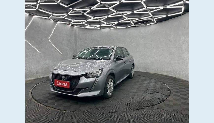 PEUGEOT 208 ACTIVE 1.6 FLEX AUT. - PRATA - 2023 Foto 2 (Grande)