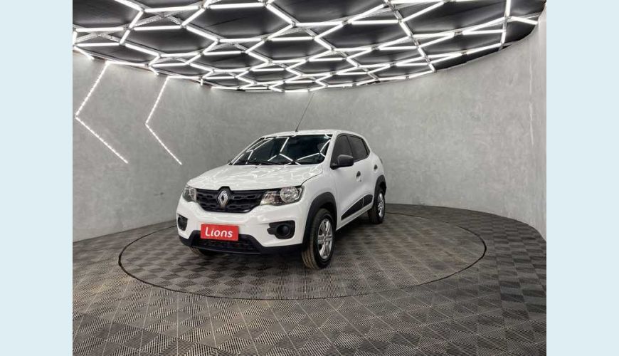 RENAULT KWID ZEN 1.0 12V SCE FLEX - BRANCO - 2020 Foto 2 (Grande)