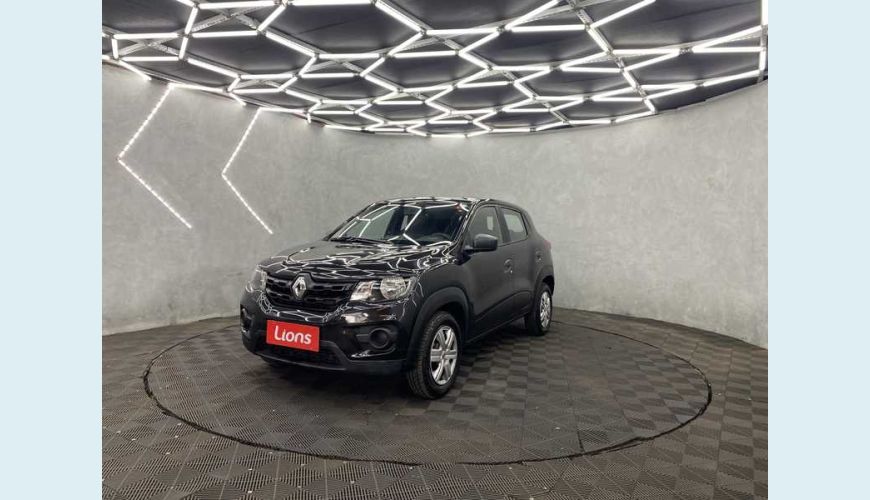 RENAULT KWID ZEN 1.0 12V SCE FLEX - PRETO - 2021 Foto 2 (Grande)