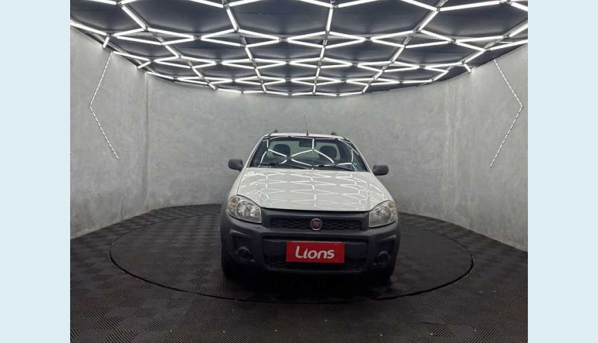 FIAT STRADA HARD WORKING 1.4 FLEX CD - BRANCO - 2020 Foto 2 (Grande)