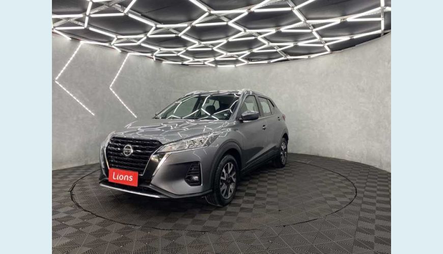 NISSAN KICKS SENSE 1.6 FLEX AUT. - CINZA - 2022 Foto 2 (Grande)