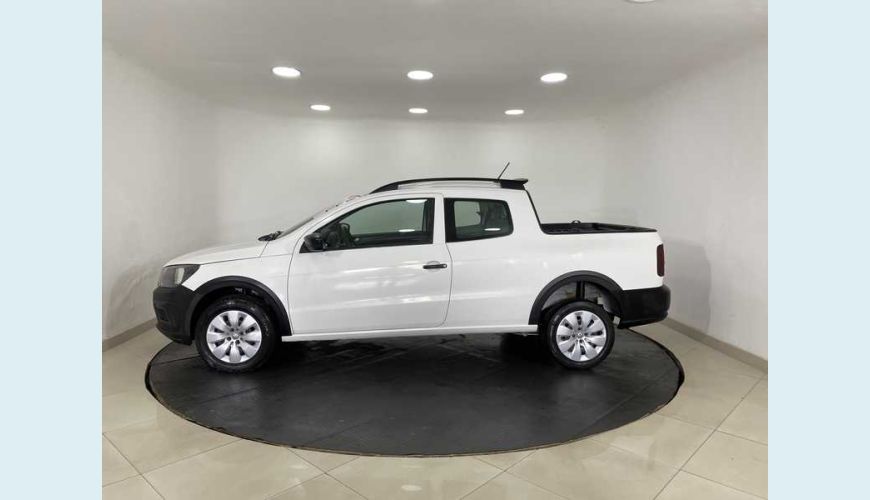 VOLKSWAGEN SAVEIRO ROBUST 1.6 MSI CS FLEX - BRANCO - 2018 Foto 2 (Grande)