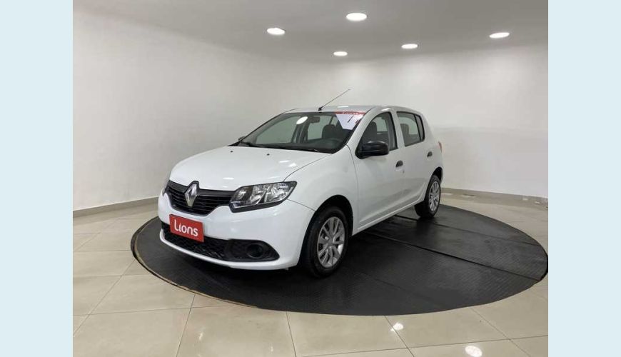 RENAULT SANDERO EXPRESSION 1.0 16V FLEX - BRANCO - 2017 Foto 2 (Grande)