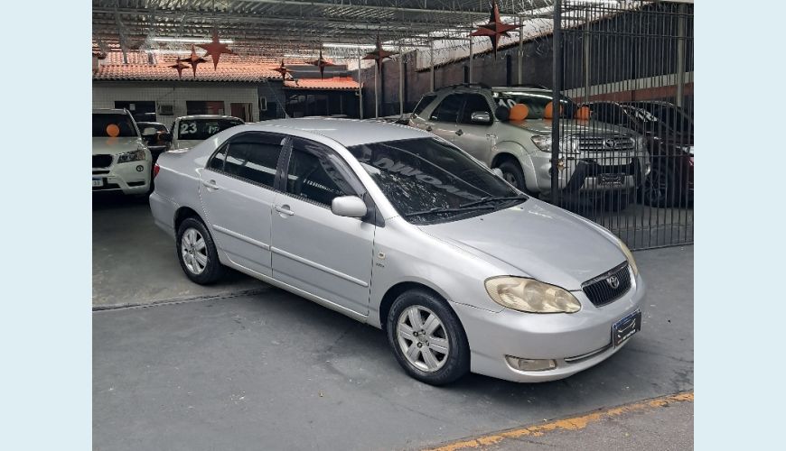 TOYOTA COROLLA - CINZA - 2007 Foto 2 (Grande)
