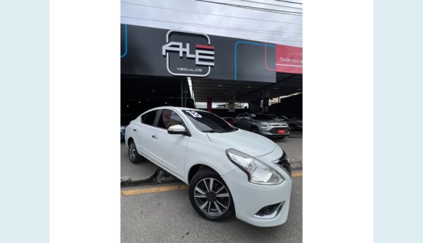NISSAN VERSA - BRANCO - 2018 Foto 2 (Grande)