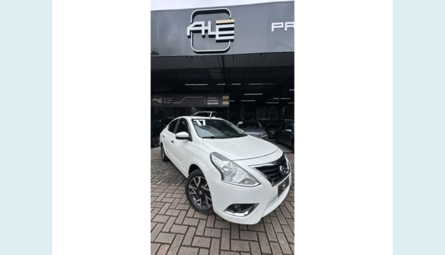 NISSAN VERSA - BRANCO - 2017 Foto 2 (Grande)