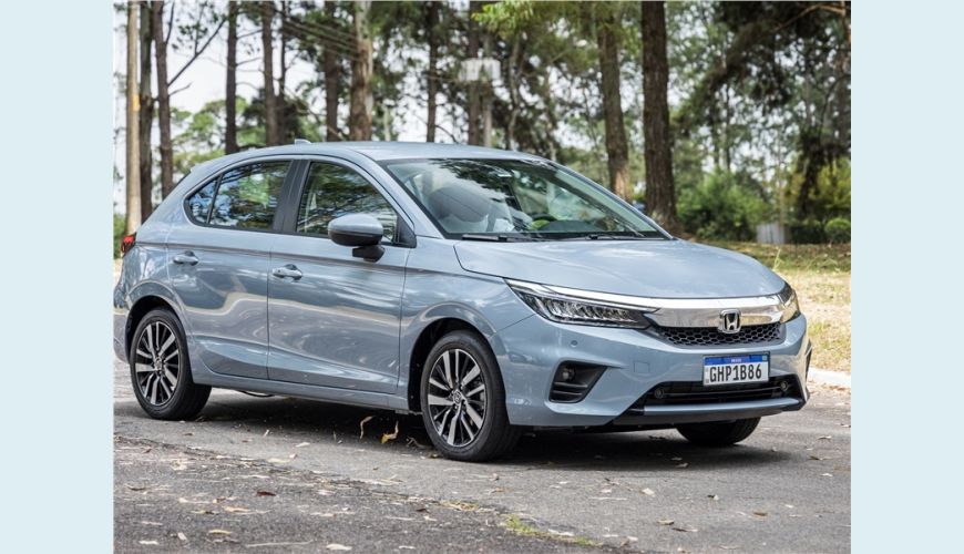 HONDA CITY 1.5 I-VTEC FLEX HATCH TOURING CVT - INDEFINIDA - 2023 Foto 3 (Grande)