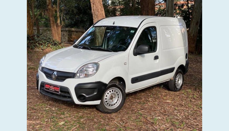 RENAULT KANGOO 1.6 EXPRESS 16V FLEX 3P MANUAL - BRANCO - 2018 Foto 3 (Grande)