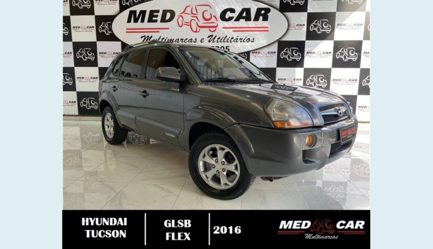 HYUNDAI TUCSON 2.0 MPFI GLS 16V 143CV 2WD FLEX 4P AUT. - CINZA - 2016 Foto 3 (Grande)