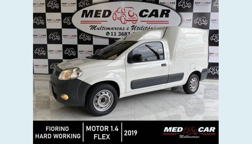 FIAT FIORINO 1.4 MPI FURGÃO HARD WORKING 8V FLEX 2P MANUAL - BRANCO - 2019 Foto 3 (Grande)