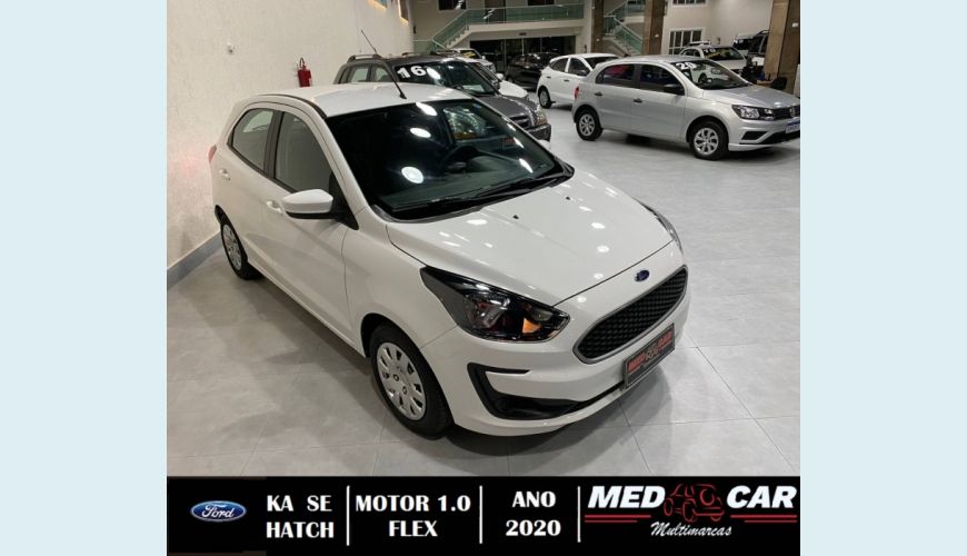 FORD KA 1.0 TI-VCT FLEX SE MANUAL - BRANCO - 2020 Foto 3 (Grande)