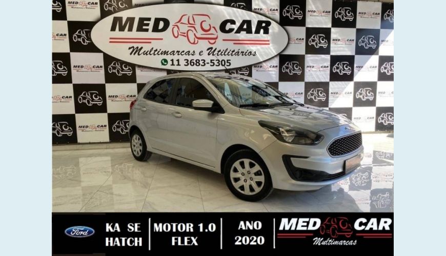 FORD KA 1.0 TI-VCT FLEX SE MANUAL - PRATA - 2020 Foto 3 (Grande)