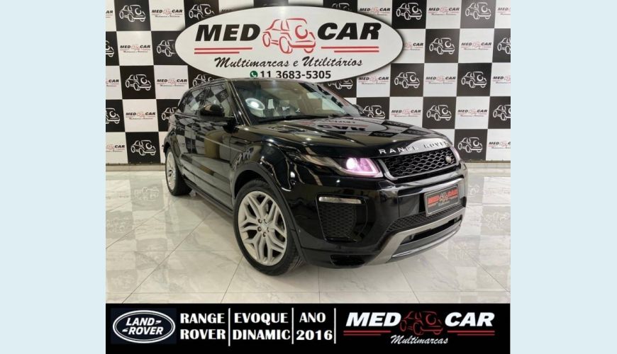 LAND ROVER RANGE ROVER EVOQUE 2.0 HSE DYNAMIC 4WD 16V 4P AUT. - PRETO - 2016 Foto 3 (Grande)