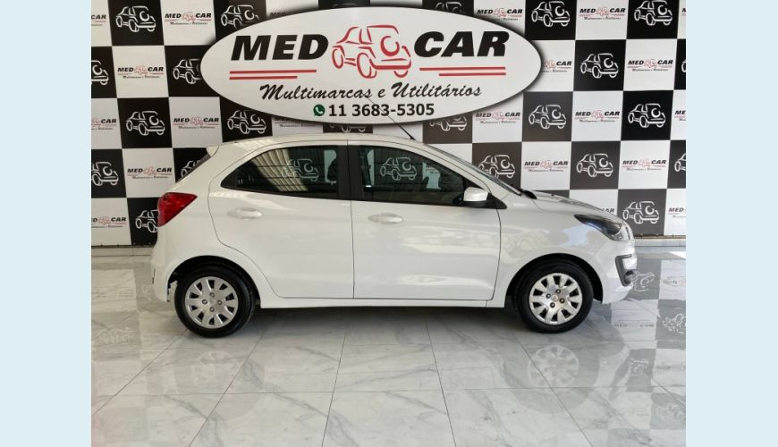FORD KA 1.0 TI-VCT FLEX SE MANUAL - BRANCO - 2019 Foto 3 (Grande)