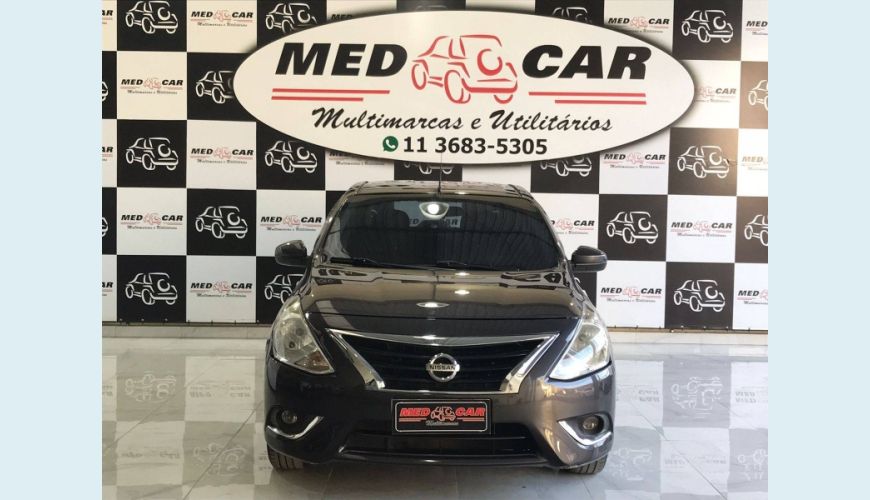 NISSAN VERSA 1.0 12V FLEX 4P MANUAL - CINZA - 2017 Foto 3 (Grande)