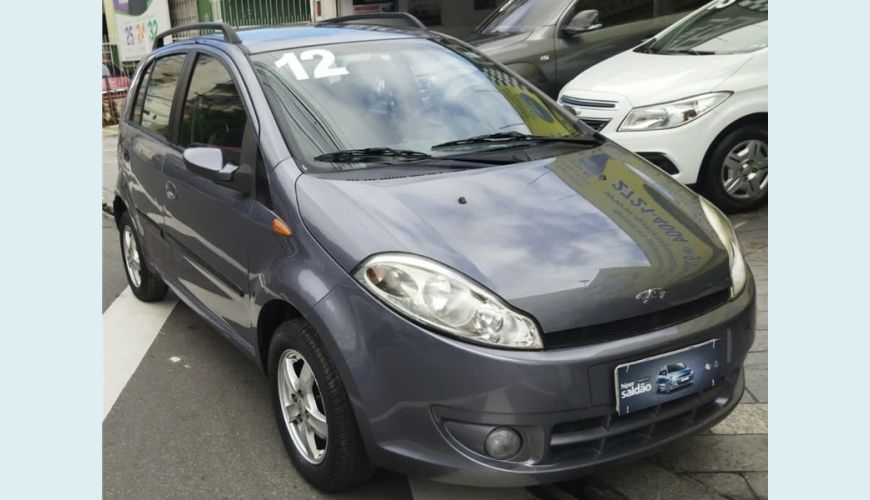 CHERY FACE 1.3 16V FLEX 4P MANUAL - CINZA - 2012 Foto 3 (Grande)