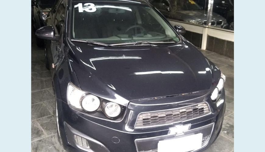 CHEVROLET SONIC 1.6 LT 16V FLEX 4P AUT. - PRETO - 2013 Foto 3 (Grande)