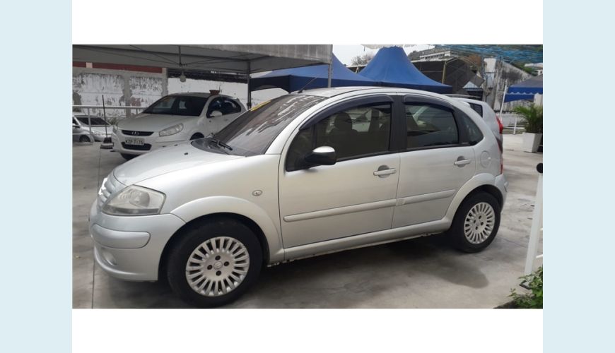 CITROËN C3 1.6 EXCLUSIVE 16V FLEX 4P MANUAL - PRATA - 2008 Foto 3 (Grande)