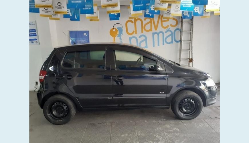 VOLKSWAGEN FOX 1.6 MI PLUS 8V FLEX 4P MANUAL - PRETO - 2008 Foto 3 (Grande)