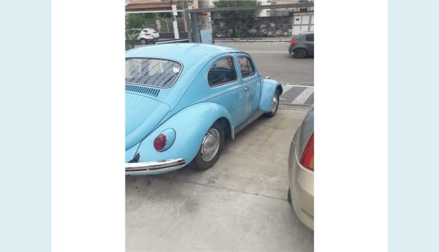 VOLKSWAGEN FUSCA 1.3 8V 2P MANUAL - AZUL - 1973 Foto 3 (Grande)