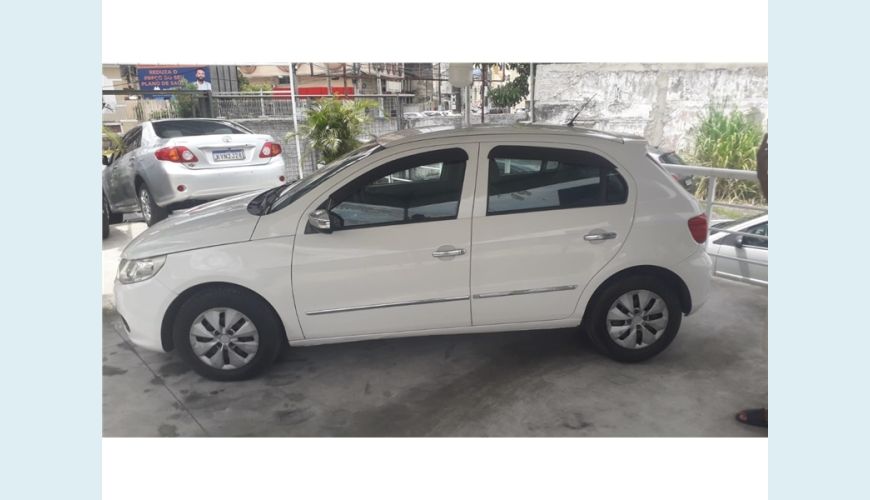 VOLKSWAGEN GOL 1.0 MI 8V FLEX 4P MANUAL G.IV - BRANCO - 2012 Foto 3 (Grande)
