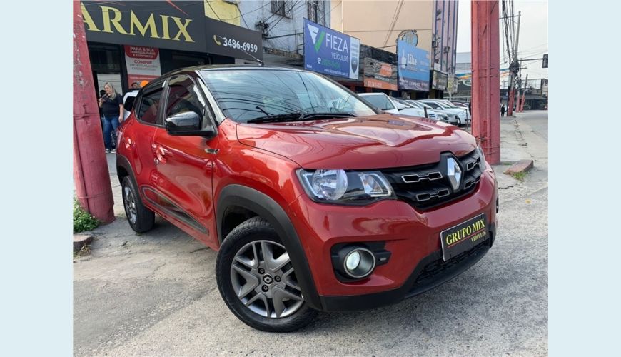 RENAULT KWID 1.0 12V SCE FLEX INTENSE MANUAL - VERMELHO - 2020 Foto 3 (Grande)