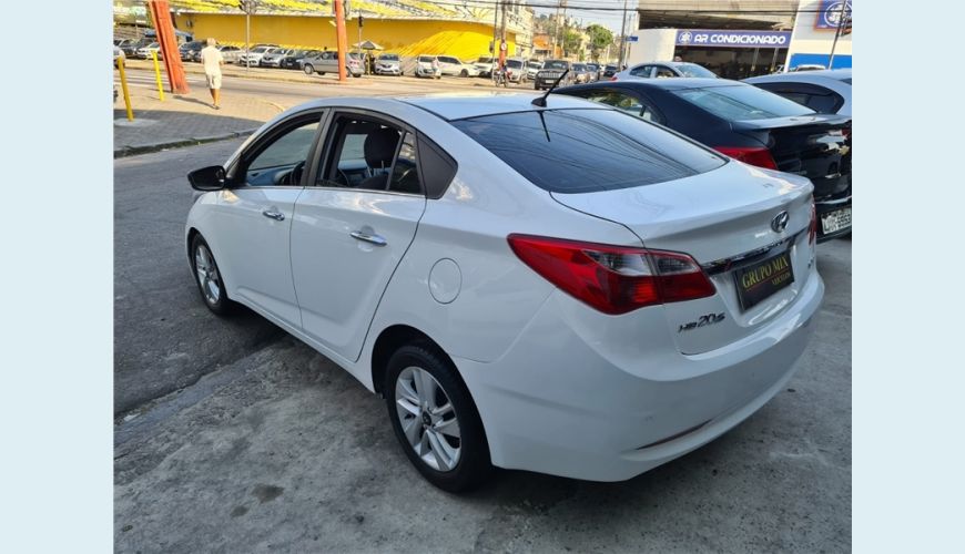 HYUNDAI HB 20S 1.6 PREMIUM 16V FLEX 4P MANUAL - BRANCO - 2014 Foto 3 (Grande)
