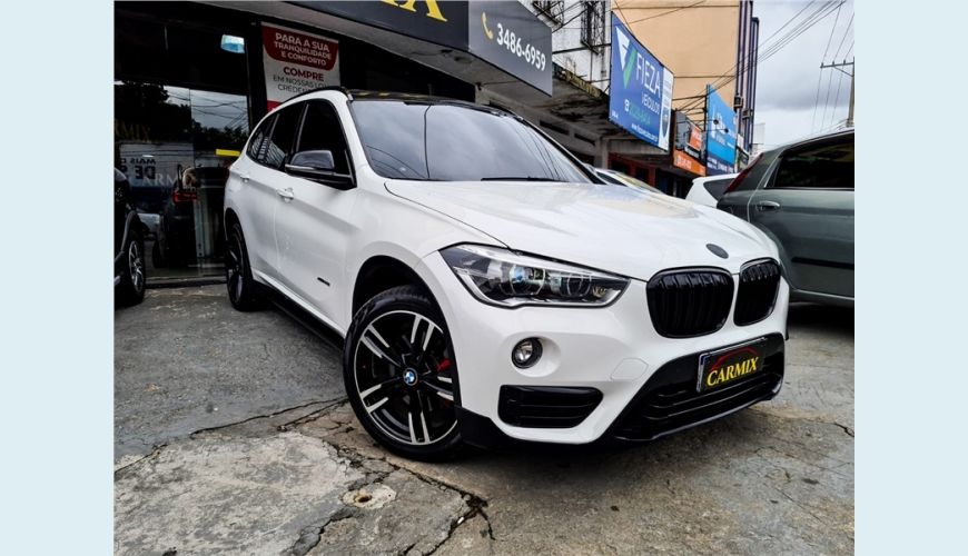 BMW X1 2.0 16V TURBO ACTIVEFLEX XDRIVE25I SPORT 4P AUT. - BRANCO - 2017 Foto 3 (Grande)