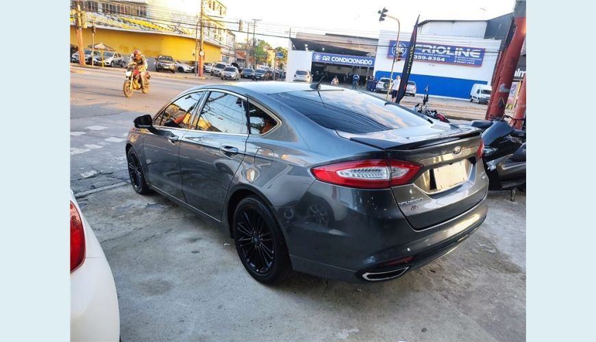 FORD FUSION 2.0 TITANIUM AWD 16V 4P AUT. - CINZA - 2016 Foto 3 (Grande)