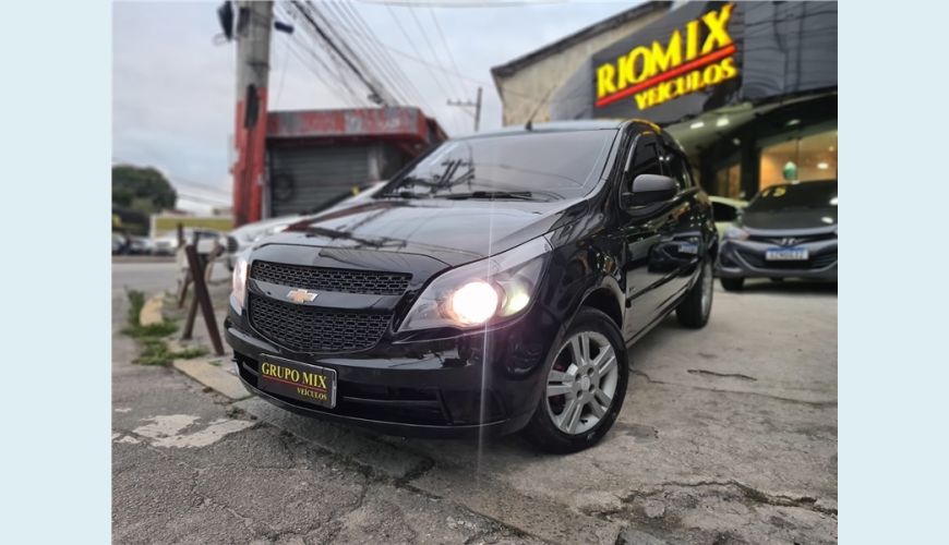 CHEVROLET AGILE 1.4 MPFI LTZ 8V FLEX 4P MANUAL - PRETO - 2011 Foto 3 (Grande)