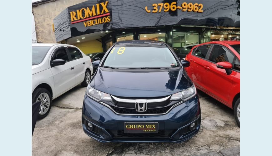 HONDA FIT 1.5 LX 16V FLEX 4P AUT. - AZUL - 2018 Foto 3 (Grande)