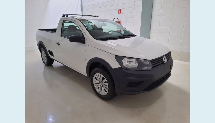 VOLKSWAGEN SAVEIRO 1.6 MSI ROBUST CS 8V FLEX 2P MANUAL - BRANCO - 2023 Foto 3 (Grande)