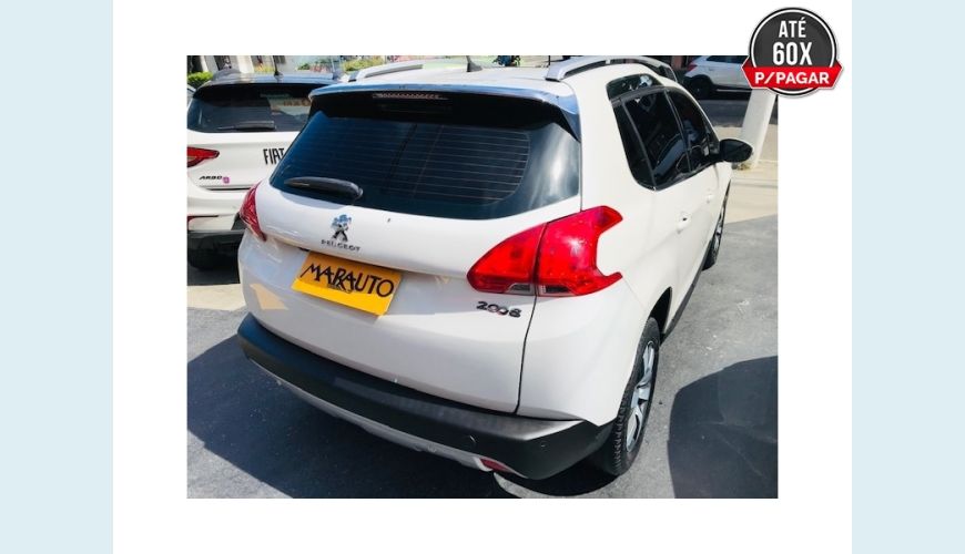 PEUGEOT 2008 1.6 16V FLEX GRIFFE 4P AUT. - BRANCO - 2017 Foto 3 (Grande)