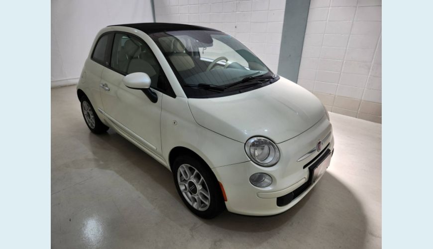 FIAT 500 1.4 CABRIO 8V FLEX 2P AUT. - BRANCO - 2015 Foto 3 (Grande)