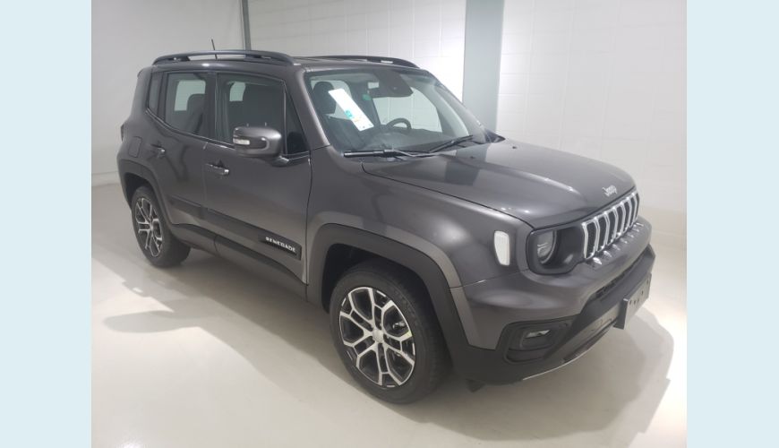 JEEP RENEGADE 1.3 T270 TURBO FLEX LONGITUDE AT6 - CINZA - 2023 Foto 3 (Grande)