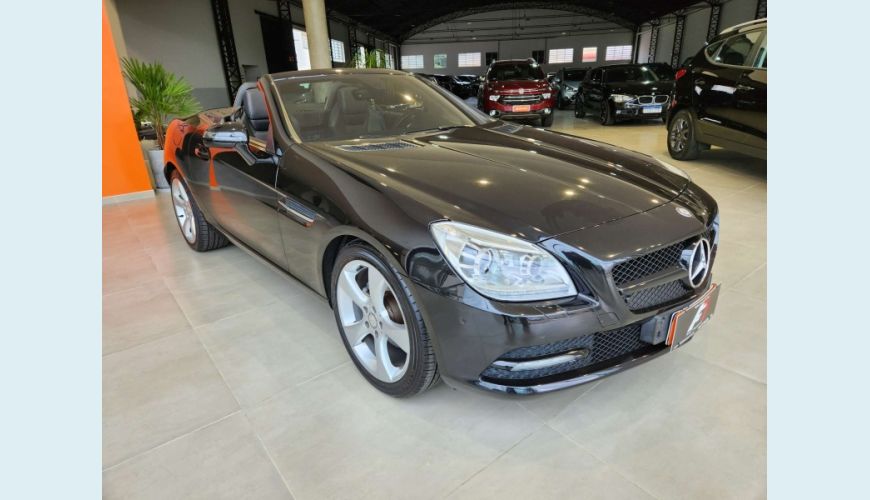MERCEDES-BENZ SLK 200 1.8 CGI 2P AUT. - PRETO - 2012 Foto 3 (Grande)