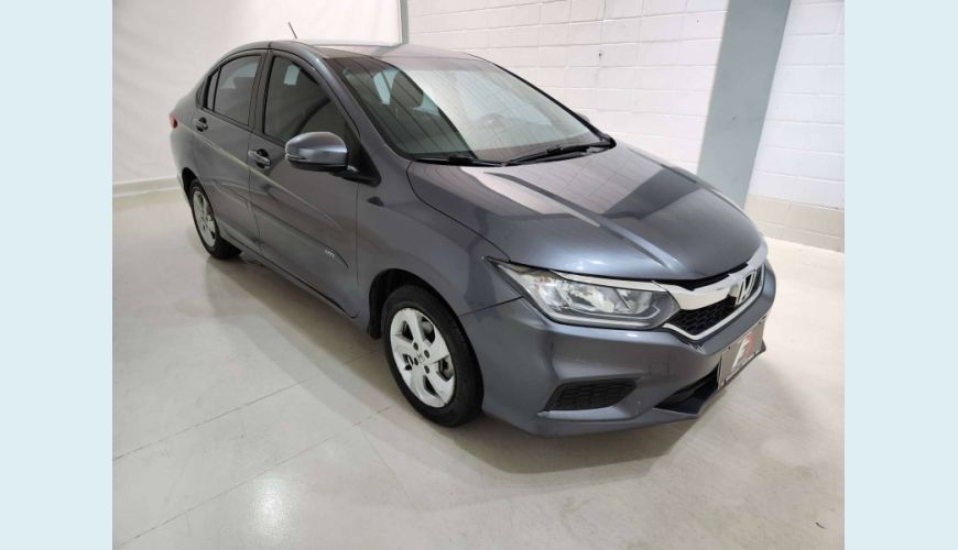 HONDA CITY 1.5 PERSONAL 16V FLEX 4P AUT. - CINZA - 2018 Foto 3 (Grande)