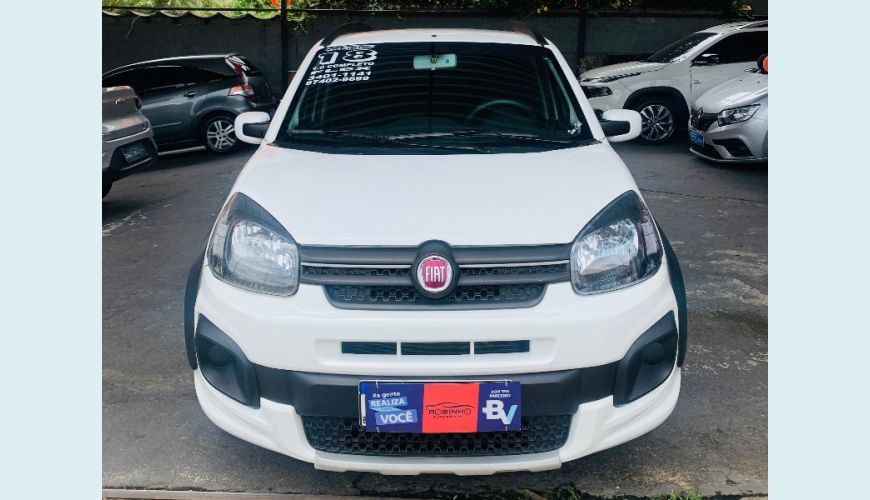 FIAT UNO WAY 1.0 FLEX 6V 5P - BRANCO - 2018 Foto 3 (Grande)