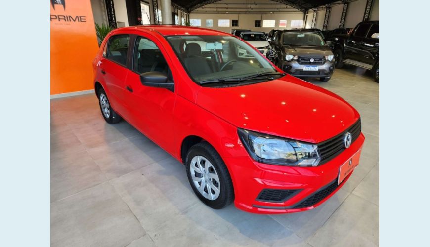 VOLKSWAGEN GOL 1.0 12V MPI TOTALFLEX 4P MANUAL - VERMELHO - 2022 Foto 3 (Grande)