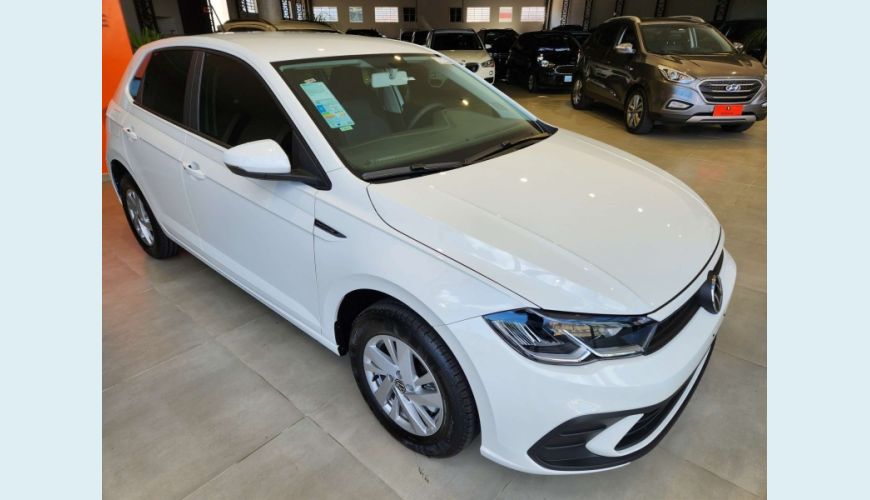 VOLKSWAGEN POLO 1.0 170 TSI COMFORTLINE AUT. - BRANCO - 2024 Foto 3 (Grande)