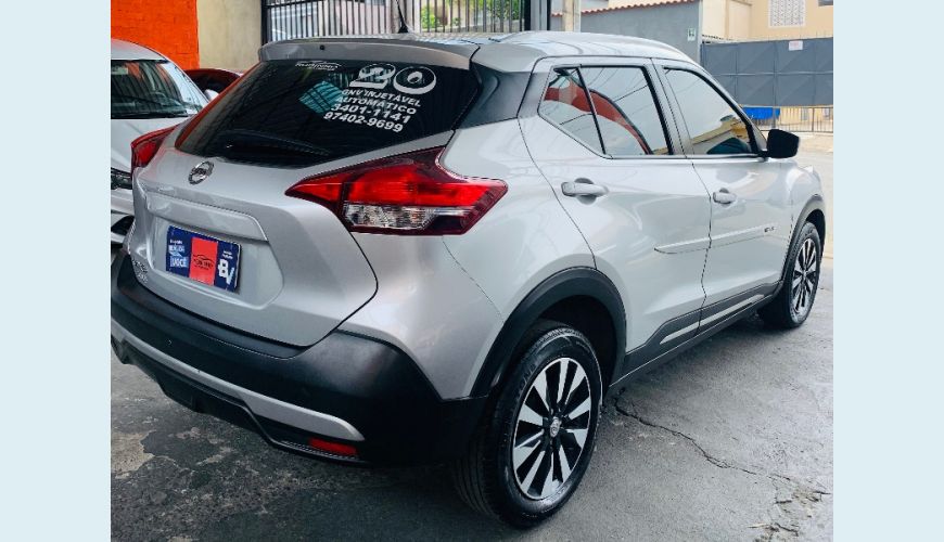 NISSAN KICKS S 1.6 16V FLEX 5P AUT. - PRATA - 2020 Foto 3 (Grande)