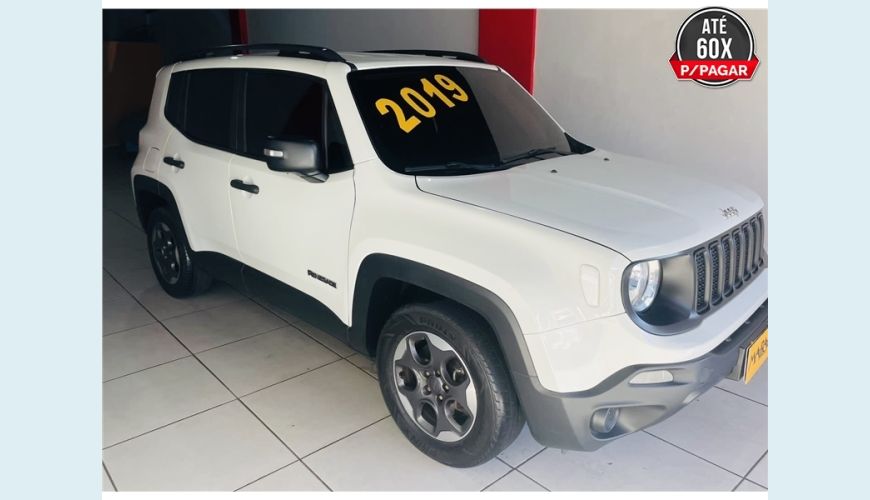JEEP RENEGADE 1.8 16V FLEX SPORT 4P MANUAL - BRANCO - 2019 Foto 3 (Grande)