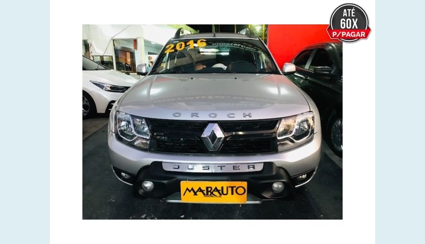 RENAULT DUSTER OROCH 1.6 16V FLEX DYNAMIQUE 4P MANUAL - PRATA - 2016 Foto 3 (Grande)
